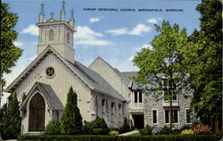 Christ episcopal church Springfield, MO Postcard Postcard