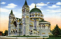 Catholic Cathedral Postcard