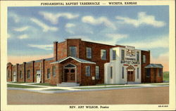 Fundamental baptist tabernacle Wichita, KS Postcard Postcard
