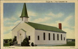 Chapel No. 1 Fort Campbell, KY Postcard Postcard