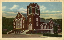 Baptist Church Harlan, KY Postcard Postcard