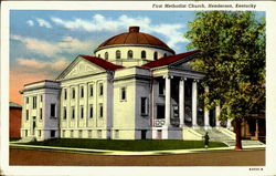 First Methodist Charch Postcard