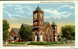 Central Presbyterian Church Postcard