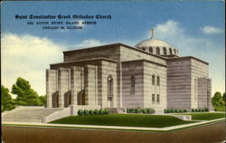 saint Constantine Greek Orthodox Church Postcard