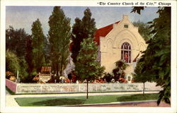 The Country Church Of The City Postcard