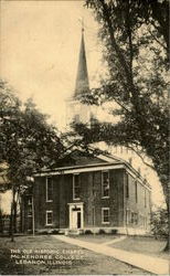 The Old Historic Chapel,Mc Kendree College Postcard