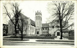 First M.E.Church Postcard