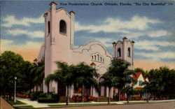 First Presbyterian Church Postcard