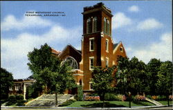 First Methodist Church Texarkana, AR Postcard Postcard