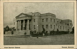 First Baptist Church Postcard