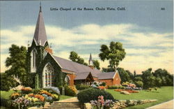 Little Chapel Of The Roses Postcard