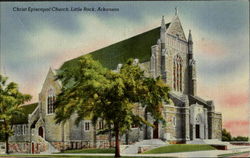 Christ Episcopal Church Little Rock, AR Postcard Postcard