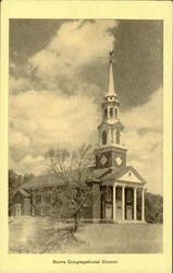 Storrs Congregational Church Postcard