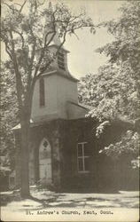 St. Andrew'S Church Kent, CT Postcard Postcard