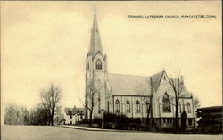 Emanuel Lutheran Church Manchester, CT Postcard Postcard