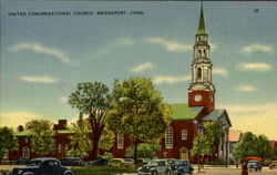 United Congregational Church Postcard