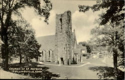 Church of St. Patrick Collinsville, CT Postcard Postcard