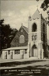 St.Albans,Episcopal Church Postcard
