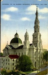 Cathedral of the Blessed Sacrament Sacramento, CA Postcard Postcard