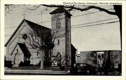 Church of our Saviour (Episcopal) Plainville, CT Postcard Postcard