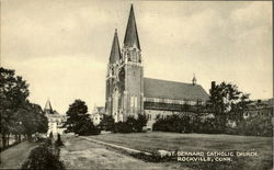 St. Bernard Catholic Church Postcard