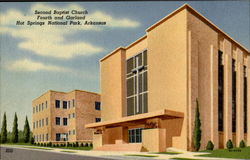Second Baptist Church Fourth And Garland Postcard