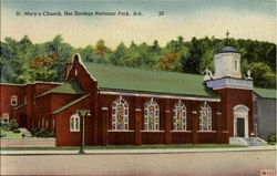 St. Mary's Church Hot Springs National Park, AR Postcard Postcard