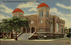Sixteenth Street Baptist Church Postcard