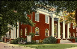 First Presbyterian Church Postcard