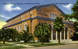 Christian Science Church St. Petersburg, FL Postcard Postcard