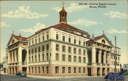 Central Baptist Church Postcard