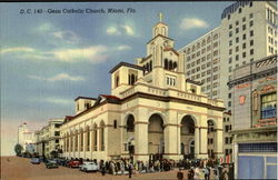 Gesu Catholic Church Postcard