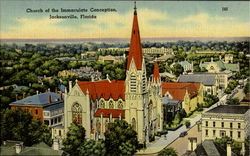 Church Of Imaculate Conception Postcard