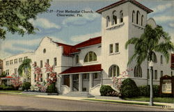 First Methodist Church Clearwater, FL Postcard Postcard