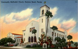 Community Methodiast Church Postcard