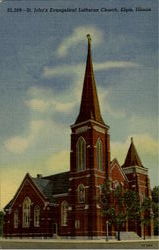 St. John'S Evangelical Luthern Church Postcard