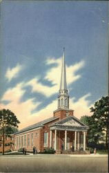 Second Bapist Church Augusta, GA Postcard Postcard
