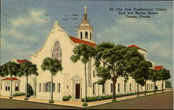 The Presbyterian Church, Zack and Marian Streets Tampa, FL Postcard Postcard