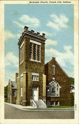 Methodist Church French Lick, IN Postcard Postcard