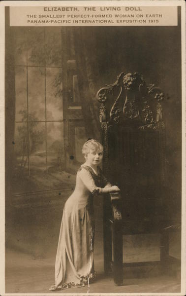 Elizabeth The Living Doll, The Smallest Perfect-Formed Woman on Earth