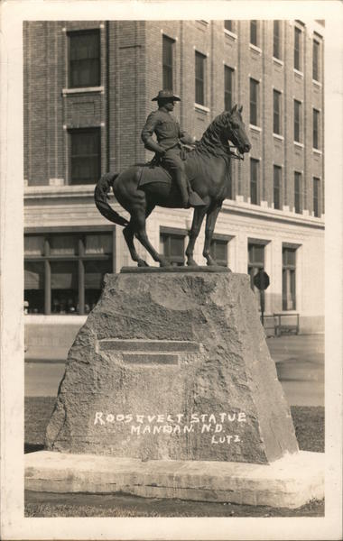Roosevelt Statue Mandan North Dakota