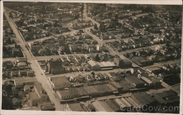 Aerial View Petaluma California