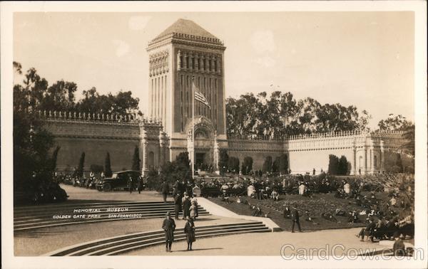 Memorial Museum, Golden Gate Park San Francisco California