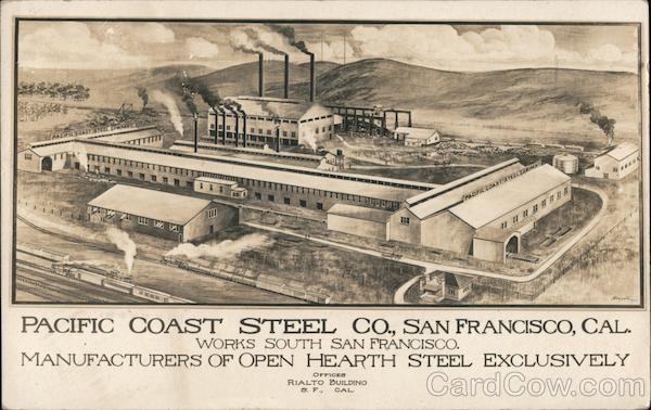 Pacific Coast Steel Co. in San Francisco California