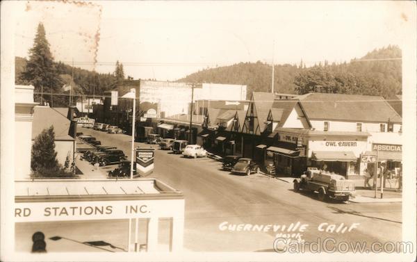 Street Scene Guerneville California Hasek Photo