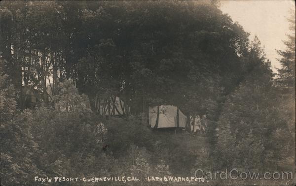 Fox's Resort Guerneville California Lark & Warne Foto