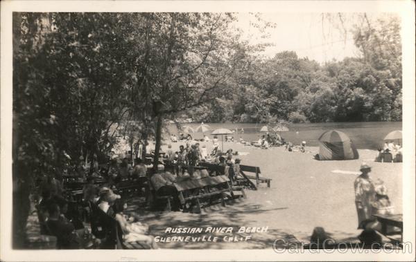 Russian River Beach Guerneville California