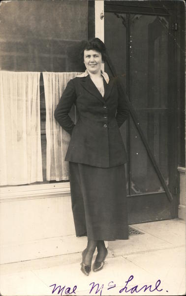 Snapshot of Mae McLane Guerneville California