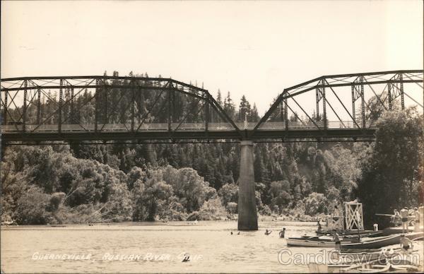 Bridge and Russian RIver Guerneville California
