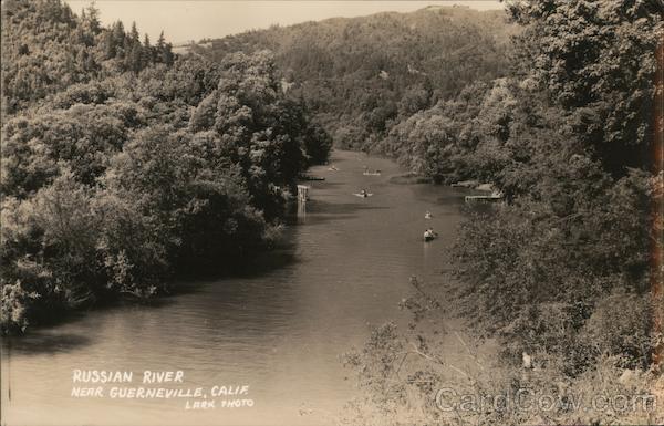 Russian River near Guerneville California Lark Photo